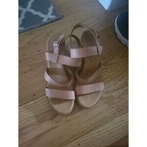 Kork Ease Pepper Women's 8 US-39 EU Shoes Leather Block Chunky Sandals NICE